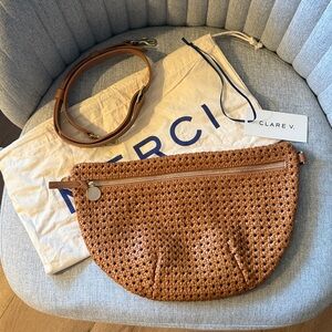 Clare V Tan Crossbody Bag